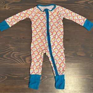 Little Sleepies Primary Rainbows Zippy 3-6mths